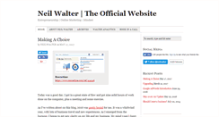 Desktop Screenshot of neilwalter.me
